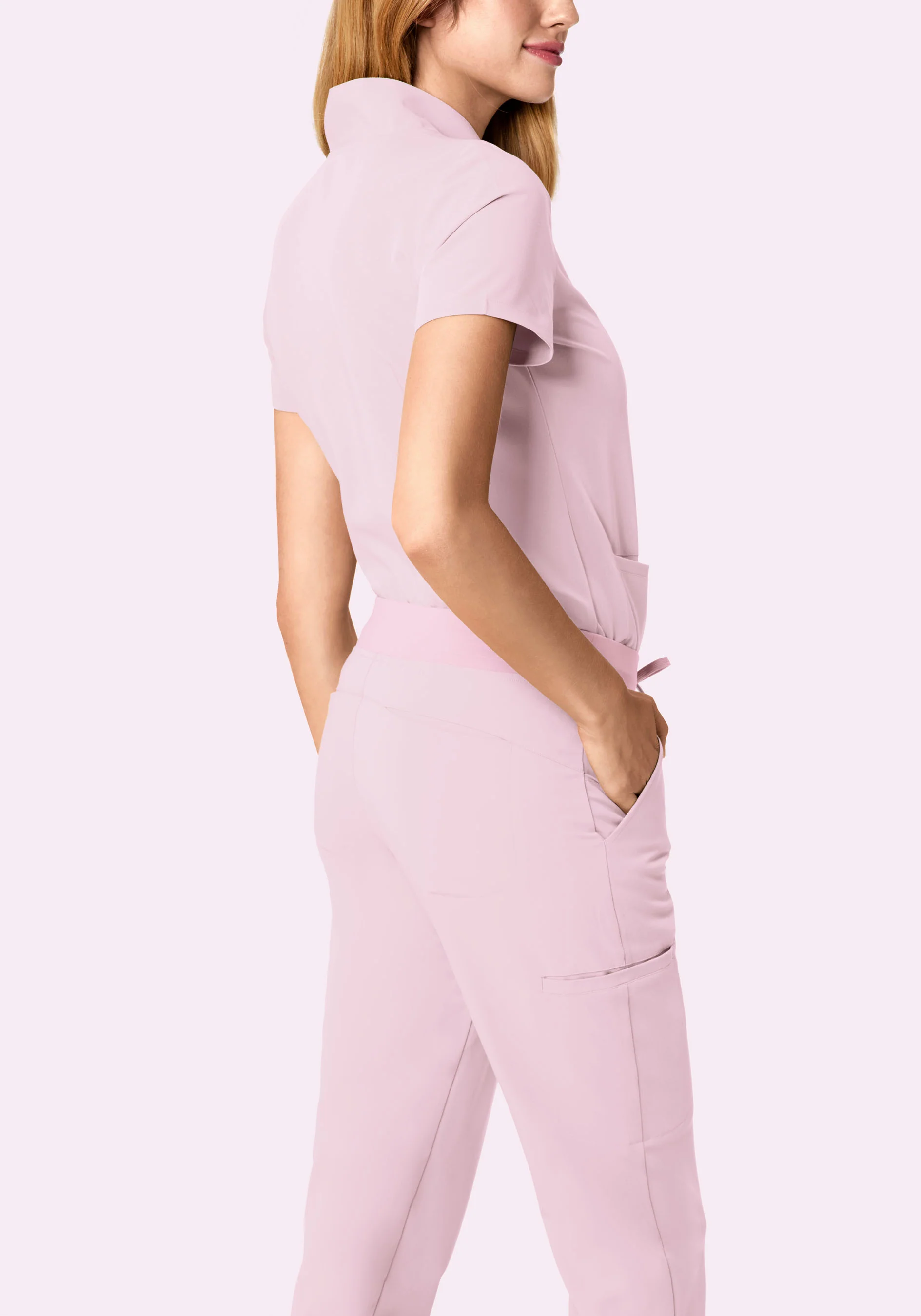 11 Pocket Joggers Blush Blossom - Image 4