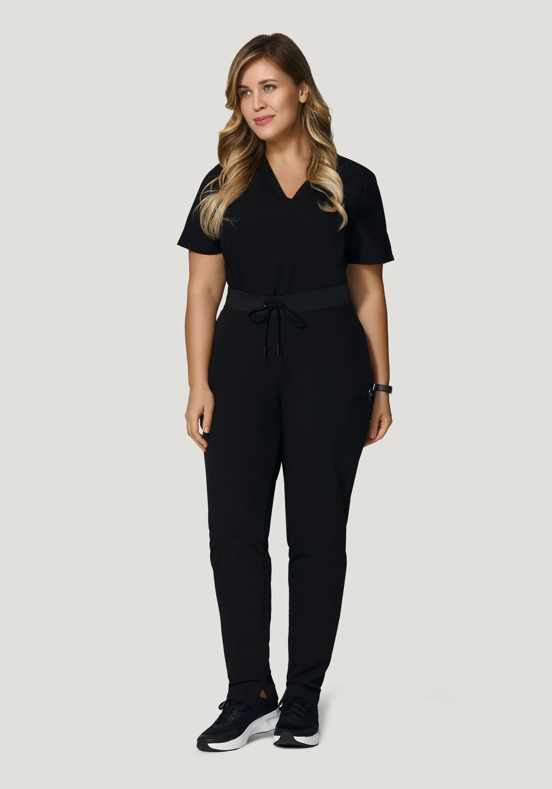 6 Pocket Slim Pants Black - Image 5