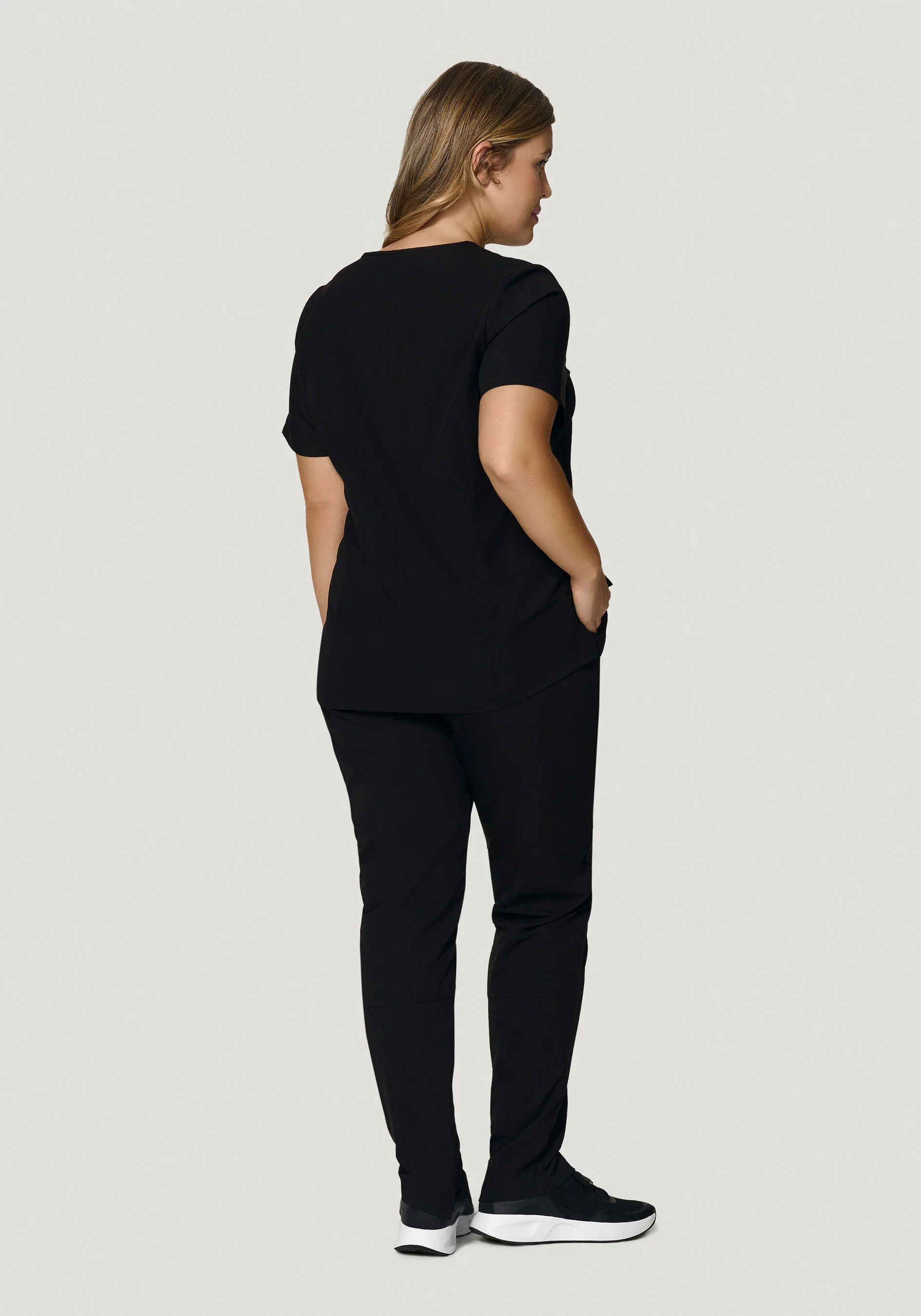 6 Pocket Slim Pants Black - Image 7