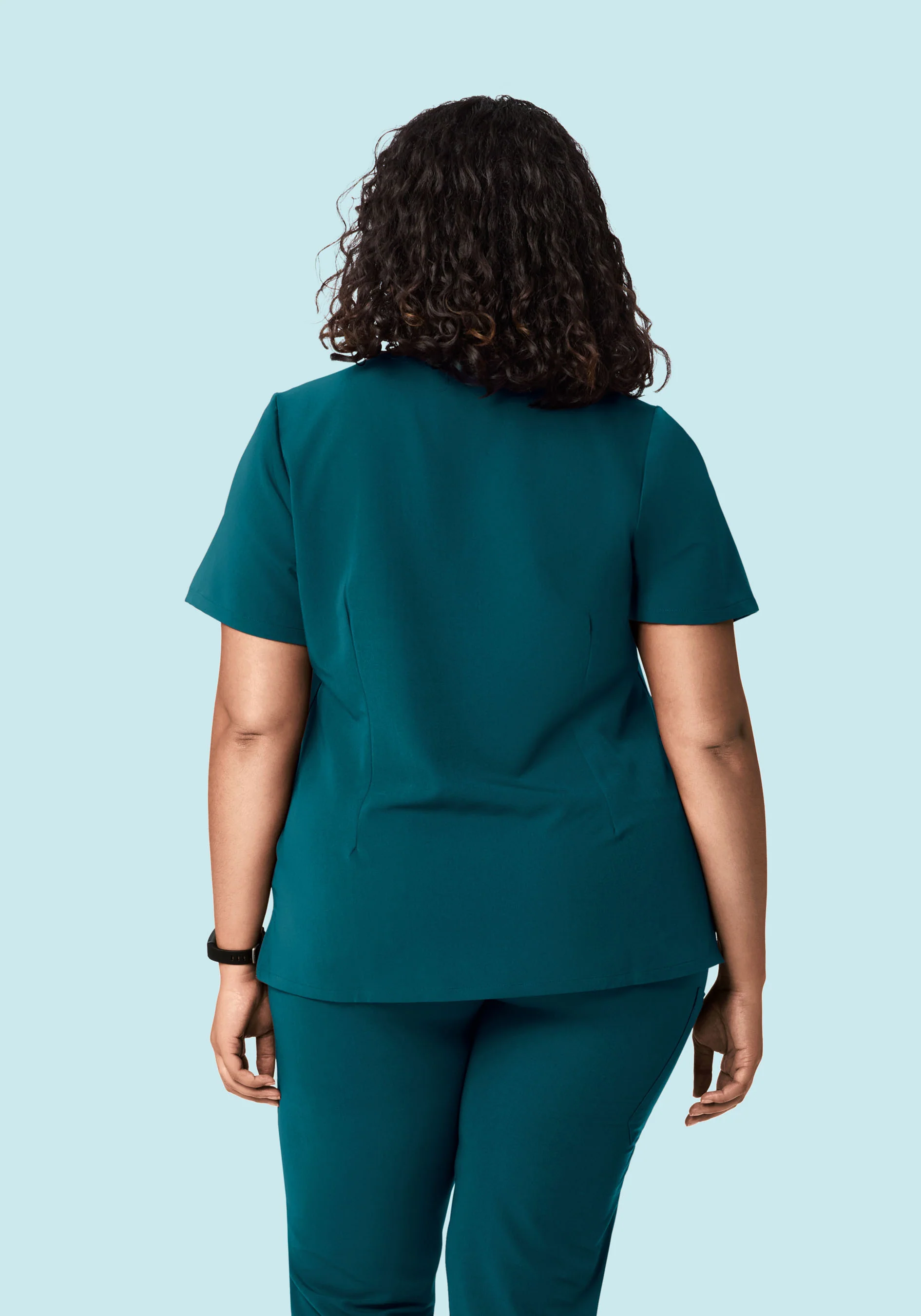 6 Pocket Top Caribbean Blue - Image 8