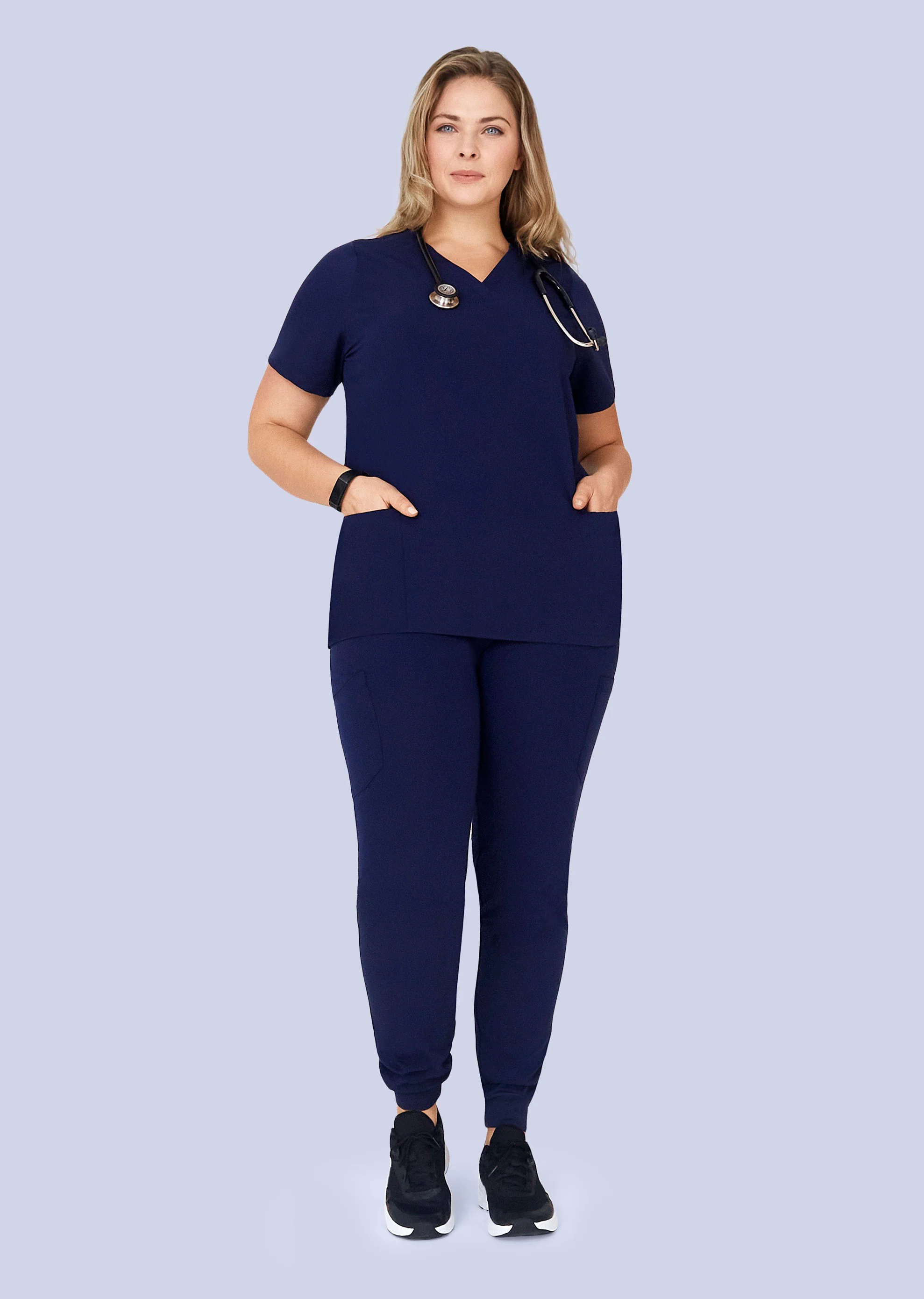 6 Pocket Top Navy - Image 6