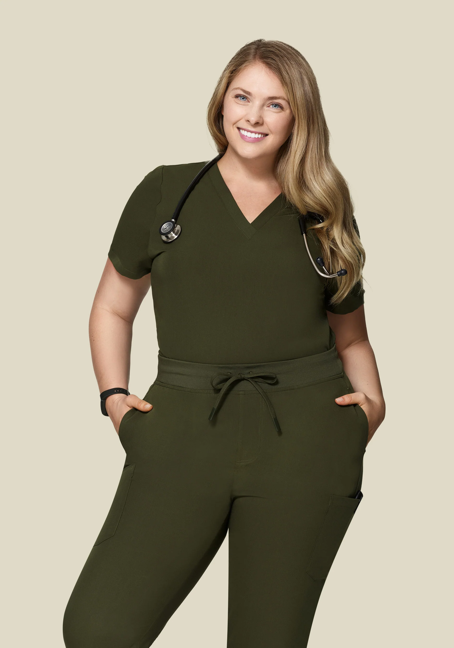 6 Pocket Top Olive - Image 3