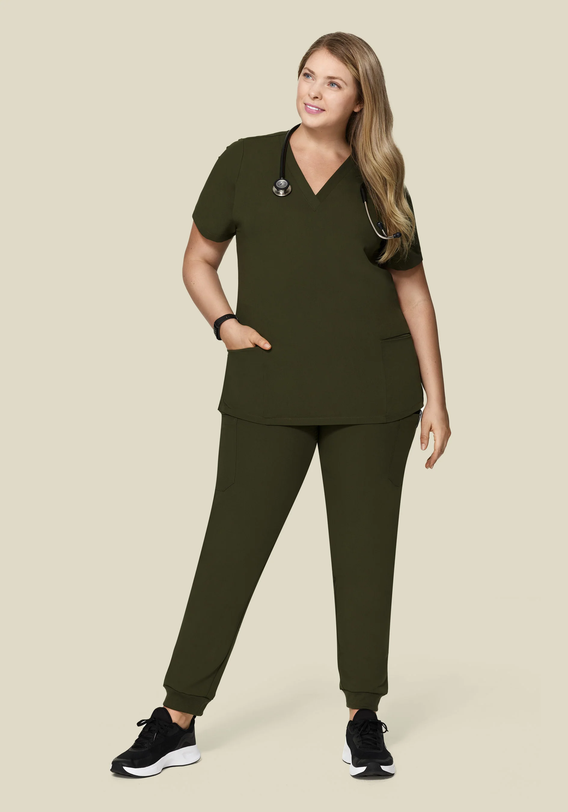 6 Pocket Top Olive - Image 5