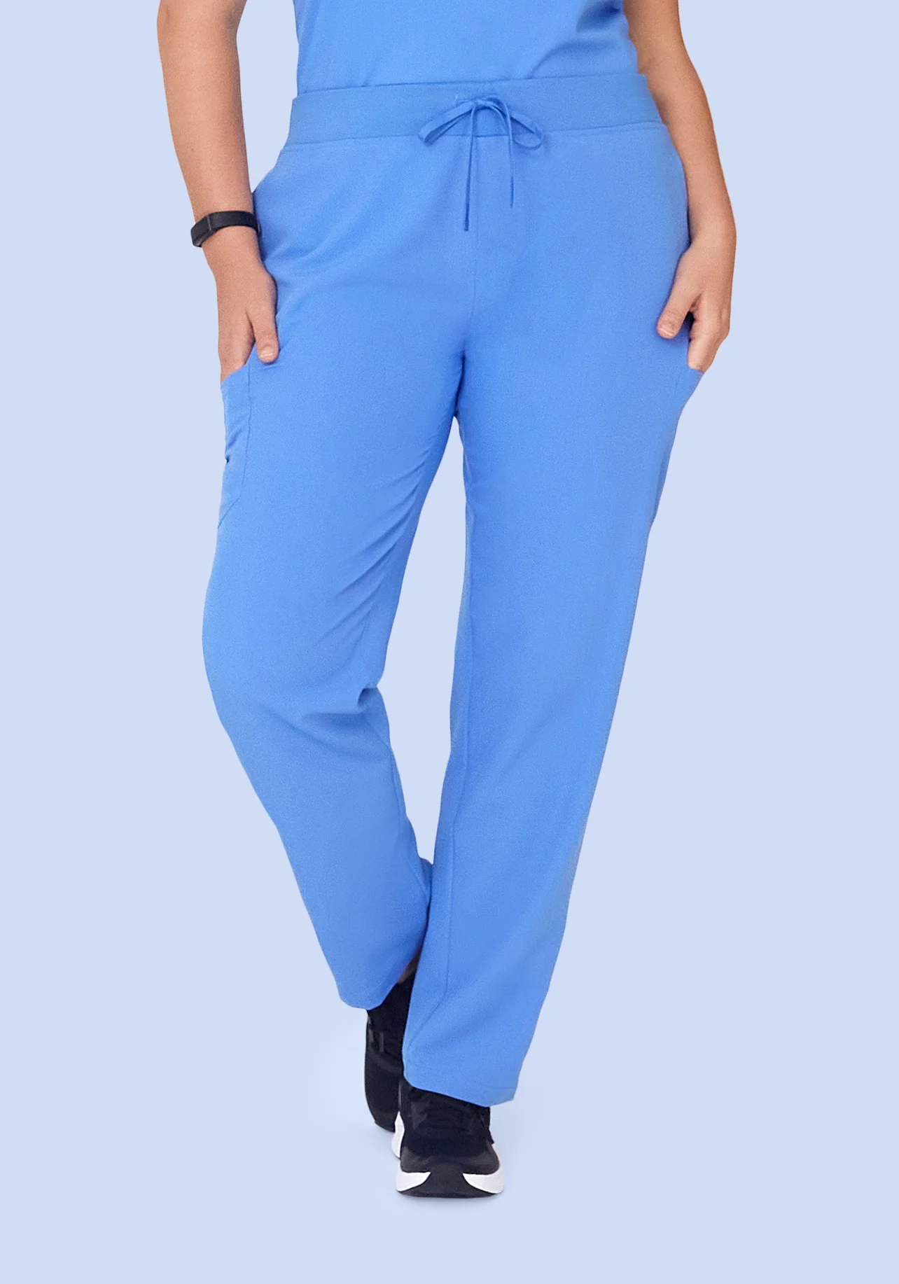 9 Pocket Cargo Pants Ceil Blue - Image 6