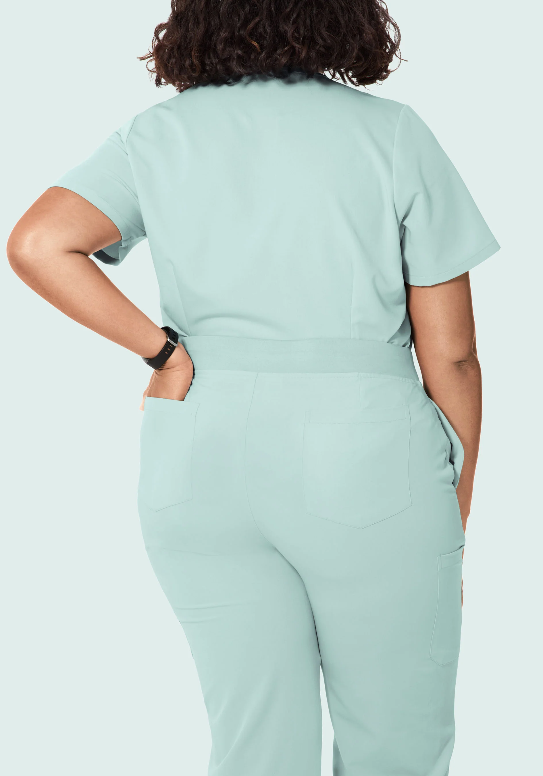 9 Pocket Cargo Pants Sterling Blue - Image 8