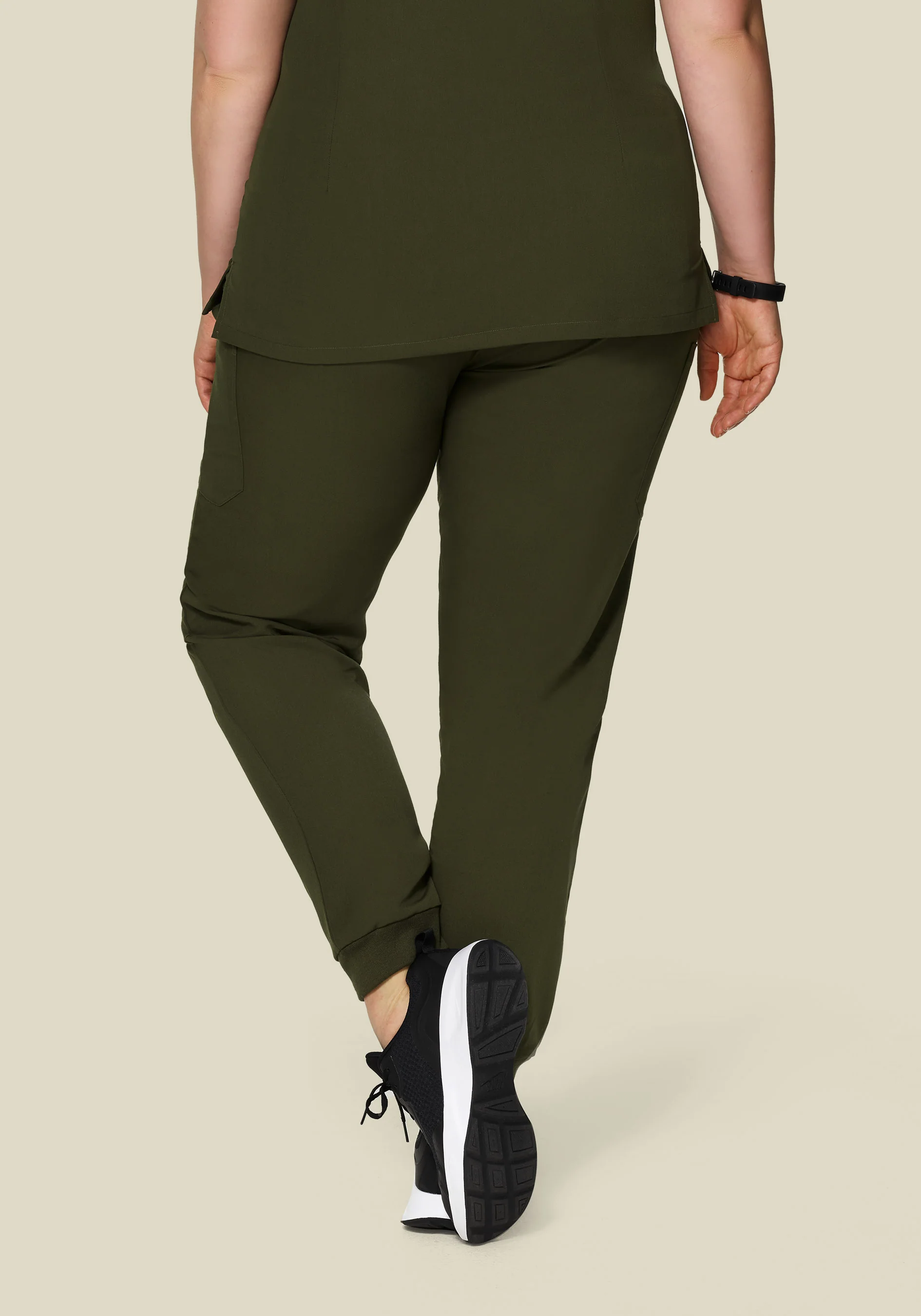 9 Pocket Joggers Olive - Image 7
