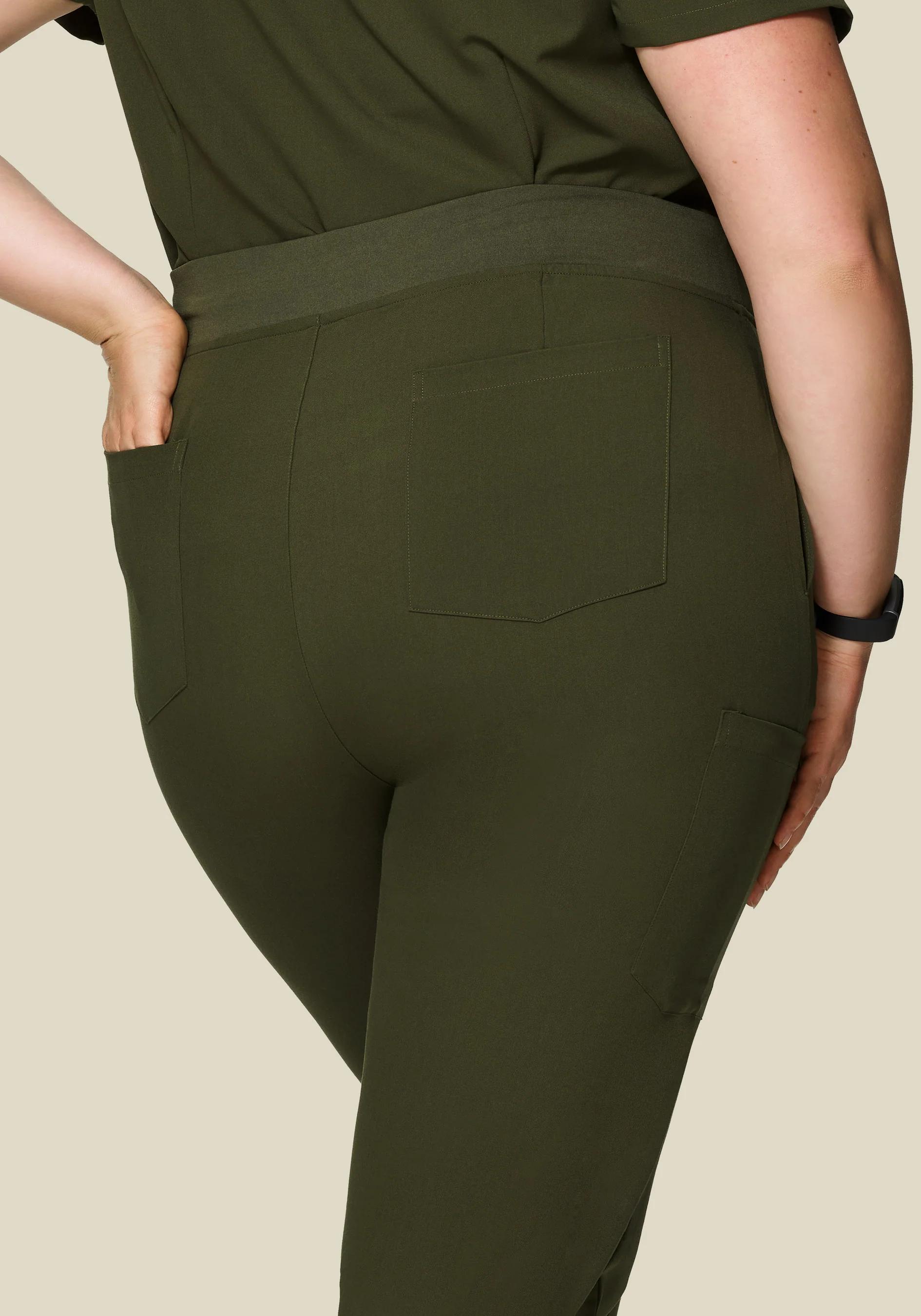 9 Pocket Joggers Olive - Image 8