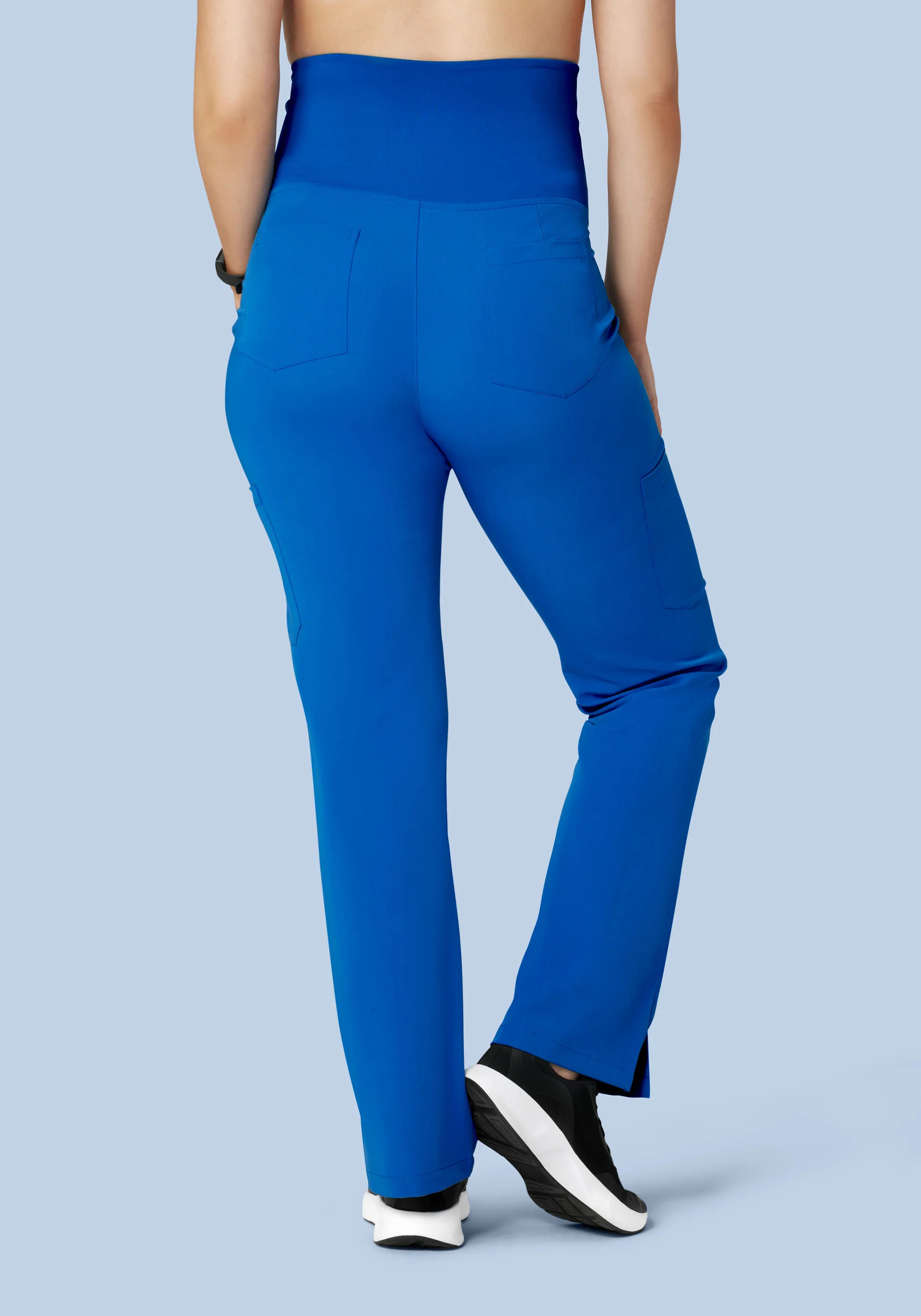 Maternity Cargos Royal Blue - Image 3