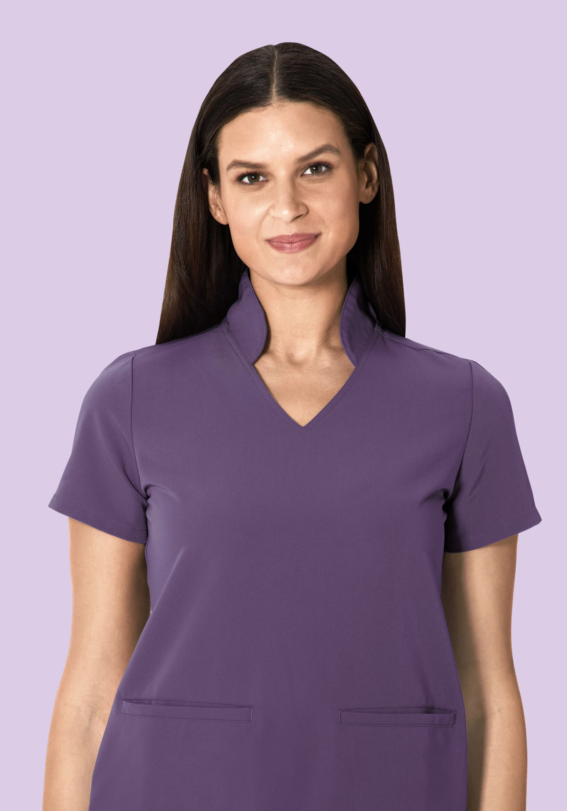 Multi Wear Collar Top Dewberry - Image 4