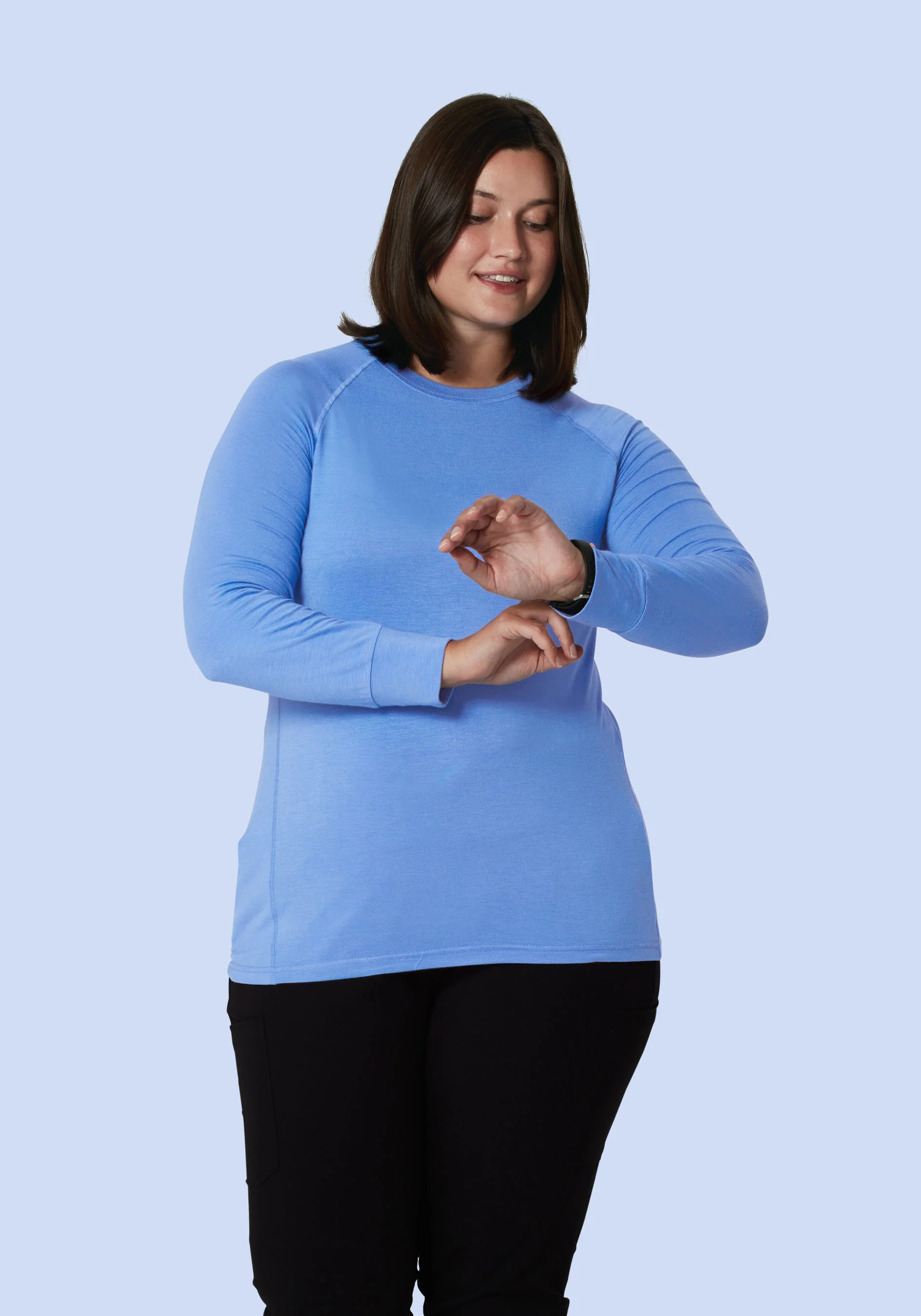 Women's Underscrubs Ceil Blue - Image 4