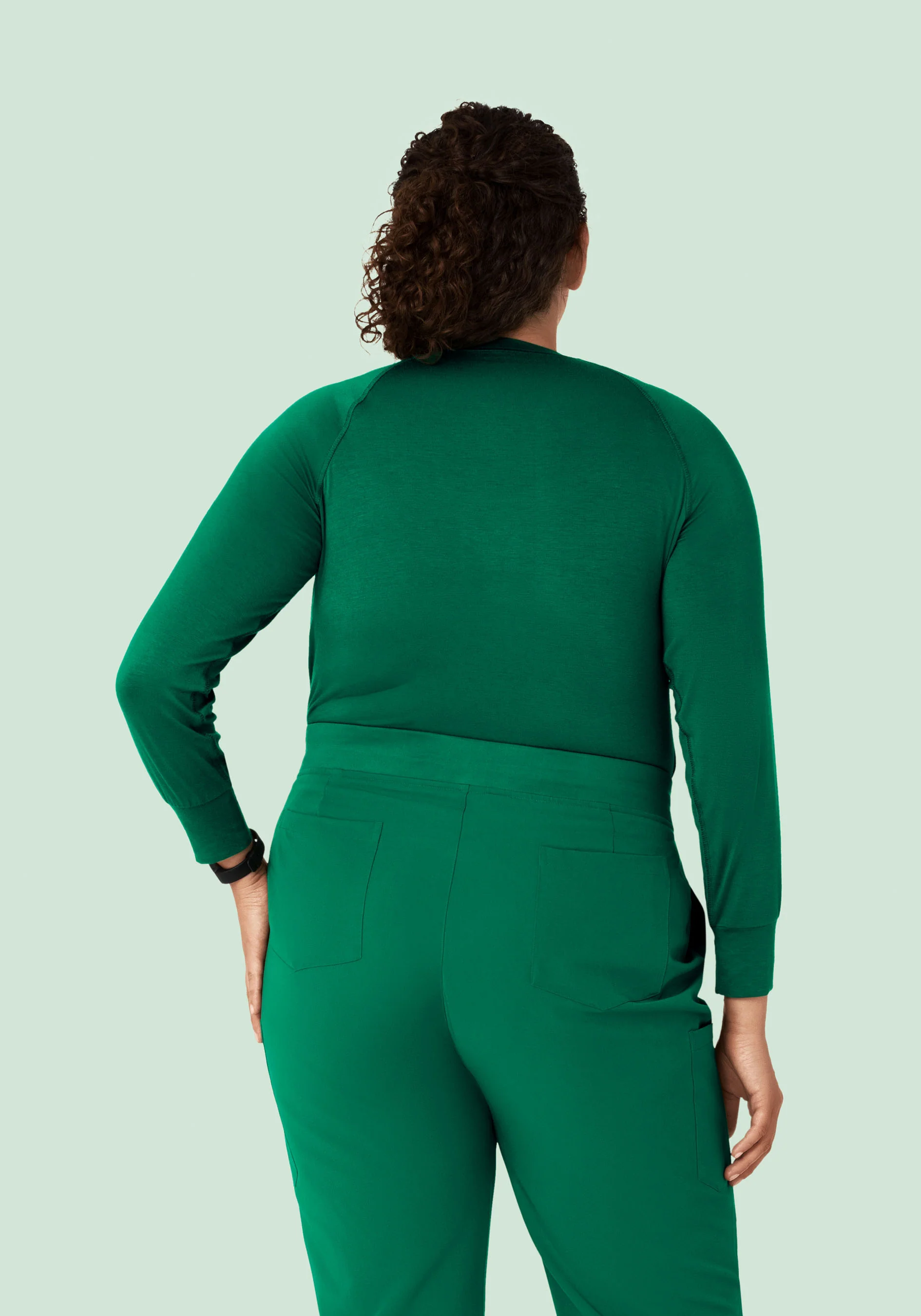 Women's Underscrubs Envy Green - Image 5